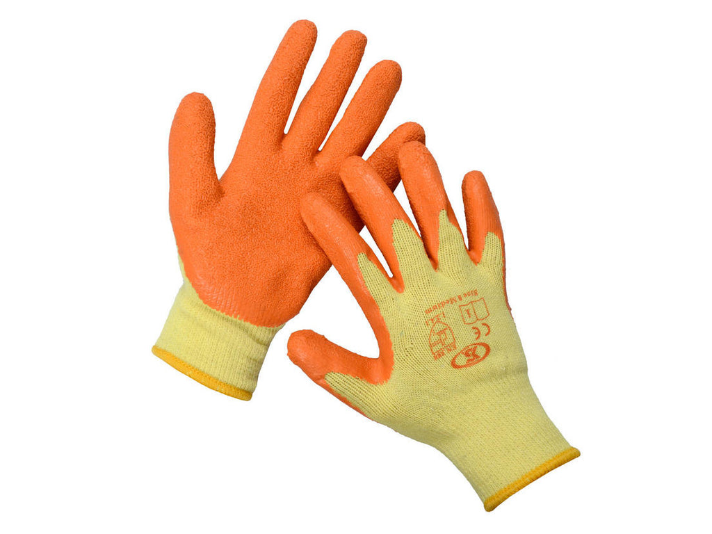Orange reflex glove x 1 pair - xl