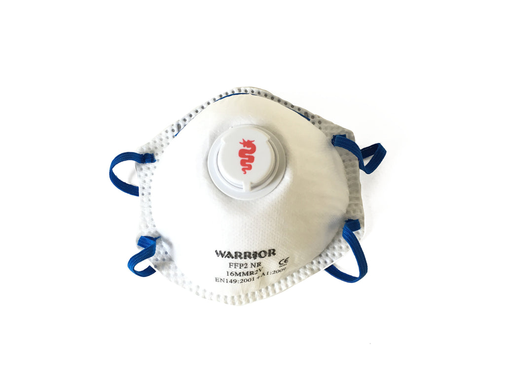 Disposable dust mask ffp2 valved x 10
