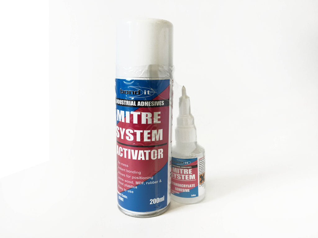 Mitrefast kit (200ml act.& 50G glue)