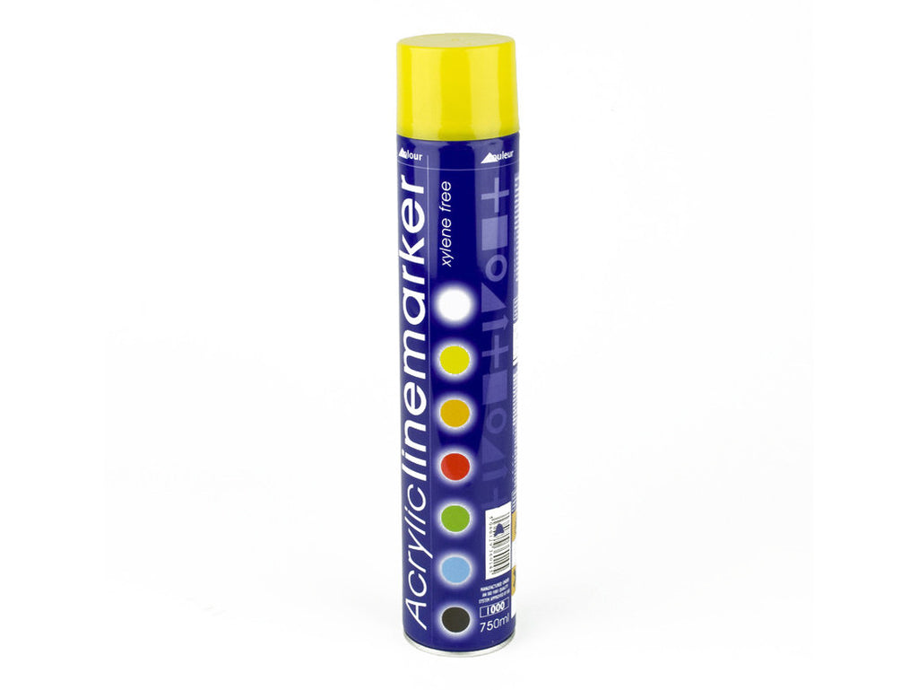 Yellow line spray paint x 750ml