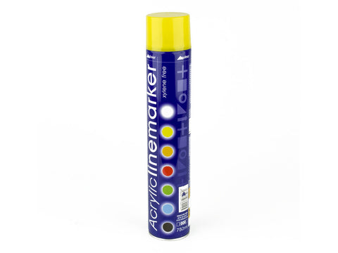 Yellow line spray paint x 750ml